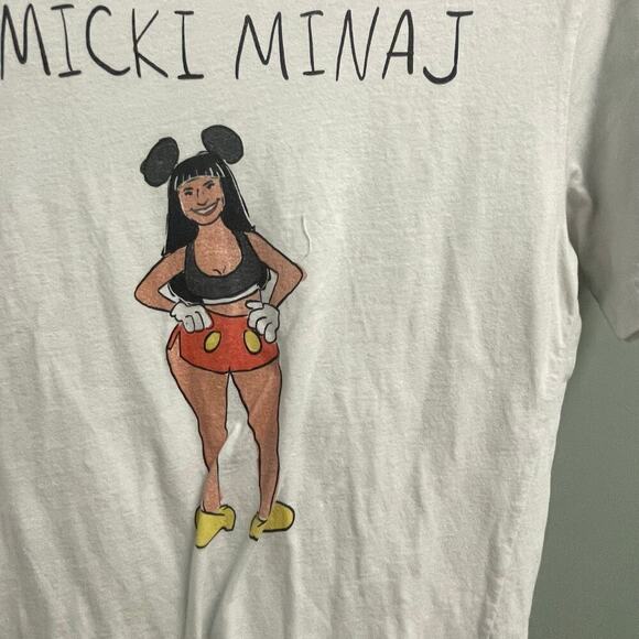 Micki Minah Sketch Culture Size Small Tee Nicki Minaj Humor Funny Disney Shirt - Picture 2 of 3